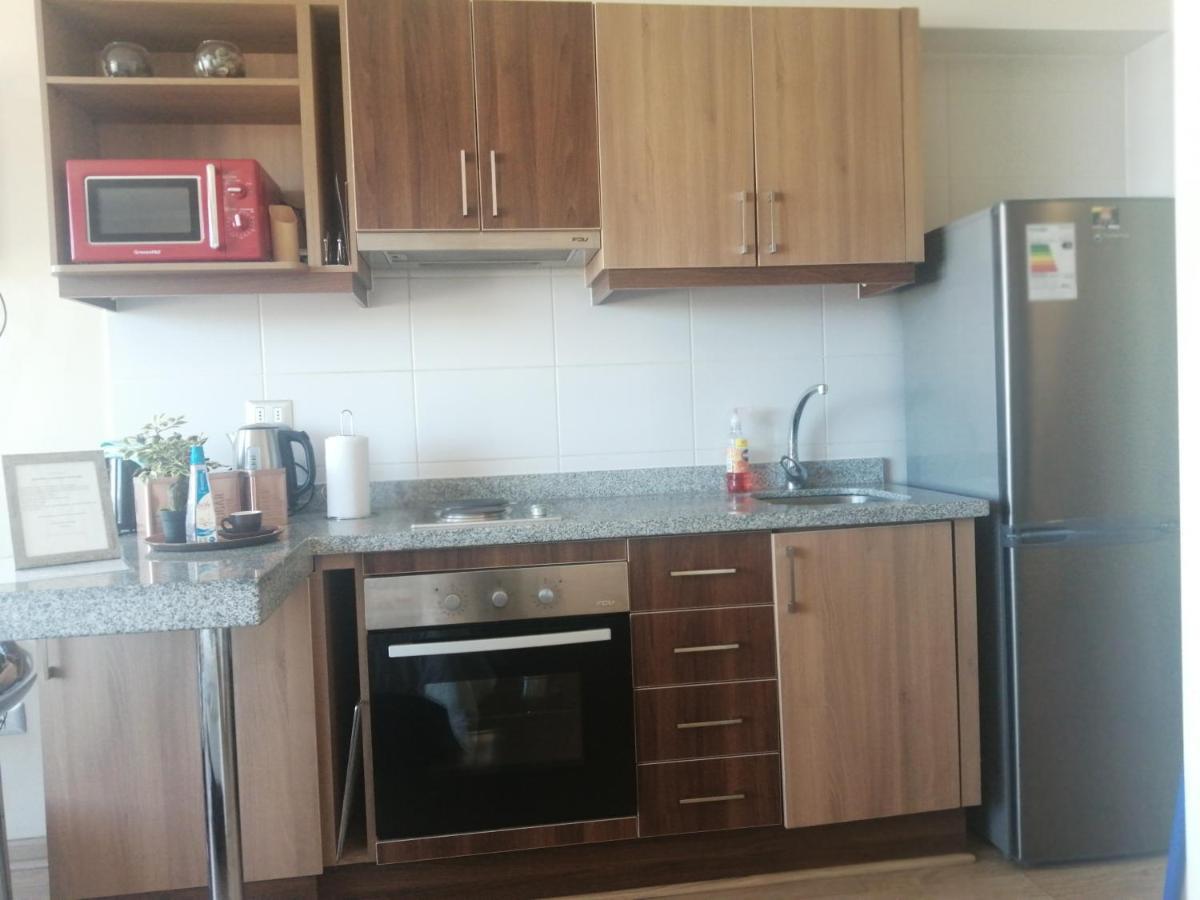 Depto Estudio 1811 Edificio Centro Blanco Con Estacionamiento Temuco Ngoại thất bức ảnh