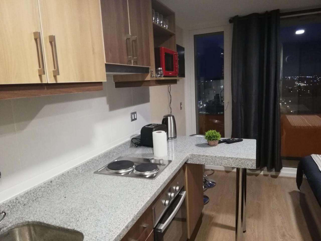 Depto Estudio 1811 Edificio Centro Blanco Con Estacionamiento Temuco Ngoại thất bức ảnh